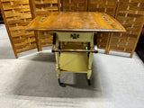Hitchcock Style Tea Cart with Drop Sides