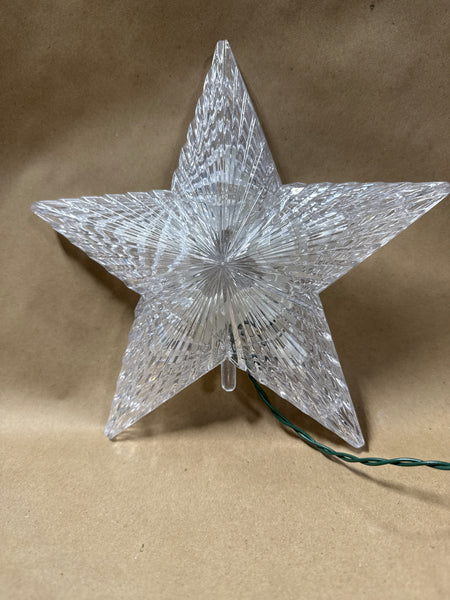 Light Up Christmas Star Tree Topper WORKS