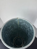 IKEA Beta Galvanized Steel Tall Bucket Planter