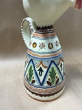 Folk Art Toledo Bull Pottery Pitcher