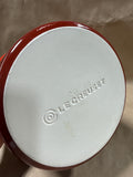 Red Le Creuset Kitchen Utensil Crock