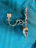 Brass Candle Sconce