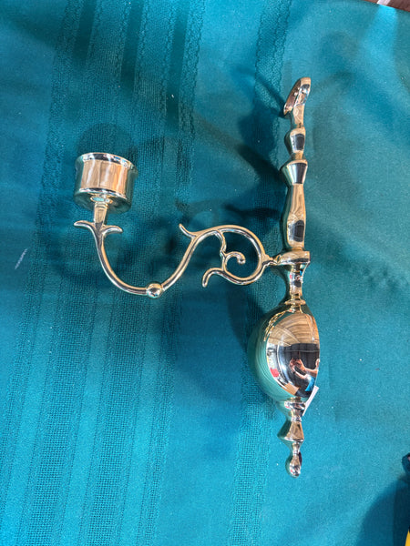 Brass Candle Sconce