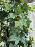 4FT Artificial Ivy & Bamboo Topiary