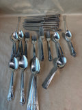 Nobility Plate & W.M. A. Rogers Oneida Assorted Flatware - 55 Pieces