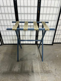 Blue Painted Luggage Rack