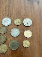 F-Assorted Foreign Coins, 16 pc