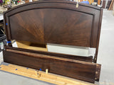 King Bed with Rails and Slats