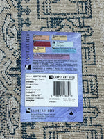 Carpet Art Deco Mosaic Motif Design Rug D, tan/blue