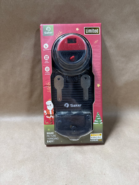 Saker Picture Hanging And Leveling Tool With Hardware Case With Box