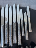 37-Piece Lunt Madrigal Sterling Silver Flatware in Chest