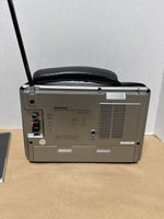 Grundig S350DL Portable AM FM SW Shortwave Radio Stereo World Receiver — WORKS — Comes With Manual