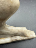 Soapstone Kissing Couple Statue