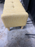 Mid Century Style Yellow Storage Bench by Degas Home Furnishings Co. Ltd.