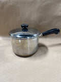 1801 Revere Ware Pot With Lid And Copper Bottom — 3 Quart