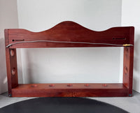 Wooden Golf Club & Ball Hanging Display