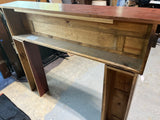 Primitive Style Hand Crafted Mantle