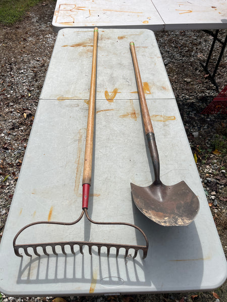 Shovel & Rake Tool Lot