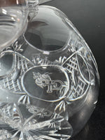 (F) Waterford Crystal Dunmore Tankard with Georgia Tech Yellowjackets Emblem