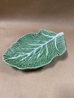 Bordallo Cabbage Leaf Platter // 2 Sets Available // *** PRICED INDIVIDUALLY ***