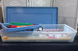Rubbermaid Gift Wrapping Storage Station with Gift Wrap & Wrapping Supplies