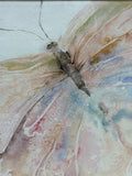 Nancy Lund Signed Butterfly Watercolor