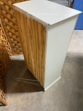 AS IS***Cream Painted Cabinet***Read Description***