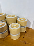 Over And Back Vintage Style Yellow Ware Ceramic Canister Set - 5 Pieces - By Target