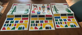 Lego Window/Wall Clings, 3 sheets