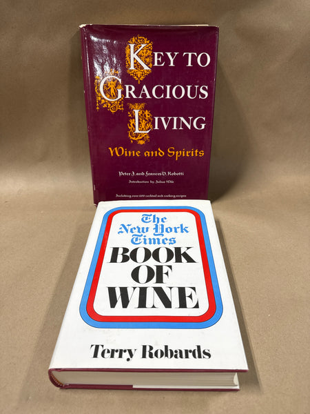 Wine Book Lot