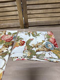 Pottery Barn Katherine Palampore Botanical Floral Napkins - Set Of 4 - 2 Sets Available // PRICED INDIVIDUALLY