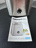 Cuisinart 2QT Frozen Sorbet & Ice Cream Maker