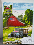 Sealed Summer Farm Paint Works 16x20 Paint By Number Kit