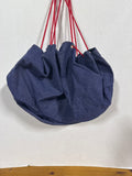 Blue Denim Draw String LEGO Storage Bag