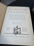 Collier’s The New Junior Classics Illustrated 1938 Vintage Incomplete 7-Volume Hardcover Book Set