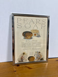Framed Vintage Pears Soap Ad
