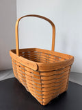 1990 Longaberger Spring Heartland Hand Basket
