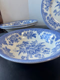 7-Piece Royal Stafford Blue Asiatic Pheasant China Set