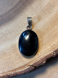Sterling/Black Pendant