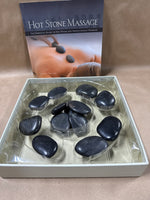 Hot Stone Massage Rock With Book — 14 Rocks