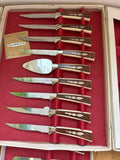 Regent Sheffield England 19 Piece Stainless Steel Knife Set