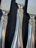 24-Piece Mermod Jaccard & King Co. Sterling Silver Monogrammed Flatware