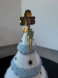 Bradford Exchange Vintage Elvis Presley Collectible Porcelain Christmas Tree