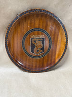 Wooden Warszawa Mermaid Coat Of Arms Wall Hanging Plate