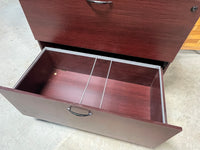 OSP Furniture Two Drawer File Cabinet, particle board ***HEAVY ITEM***
