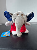 Party Animals Reversible Donkey & Elephant Plush