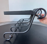 Southern Living At Home Galveston Heavyweight Wrought Iron Wall Shelf