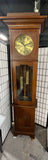 Vintage Oak Grandfather Clock (A)