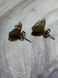Sterling (Vermeil) & Cultured Pearl Nest Earrings