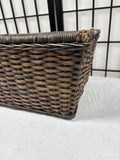 Sturdy Dark Brown Basket
